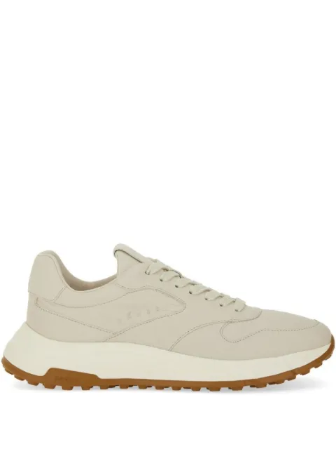 Hogan leather lace-up low-top sneakers Neutrals HXM5630FK61TZW