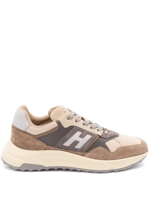 Hogan Hyperlight panelled sneakers Brown HXM5630FK70UHP
