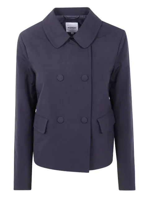 ASPESI double-breasted jacket Blue 5N347532