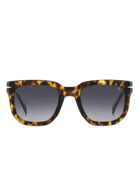 Eyewear by David Beckham tortoiseshell square sunglasses Brown DB7118S