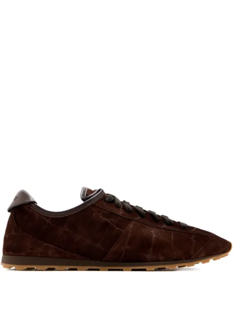 Jacquemus The Tennis suede sneakers Brown FOM00175AC07A10