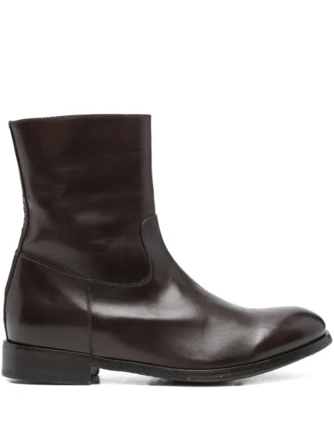 sturlini firenze 25mm leather ankle boots Brown 8903