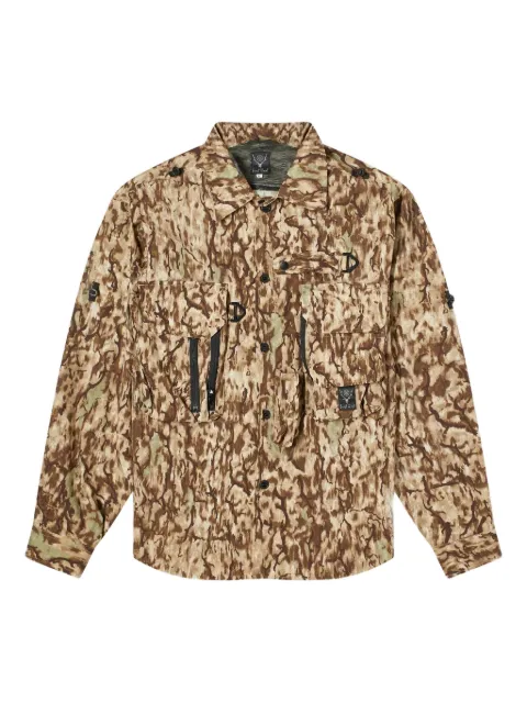 SOUTH2 WEST8 camouflage-print jacket Neutrals OT462