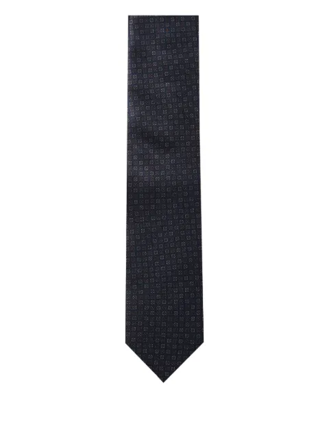 Corneliani geometric-pattern tie Blue 26U3022620331
