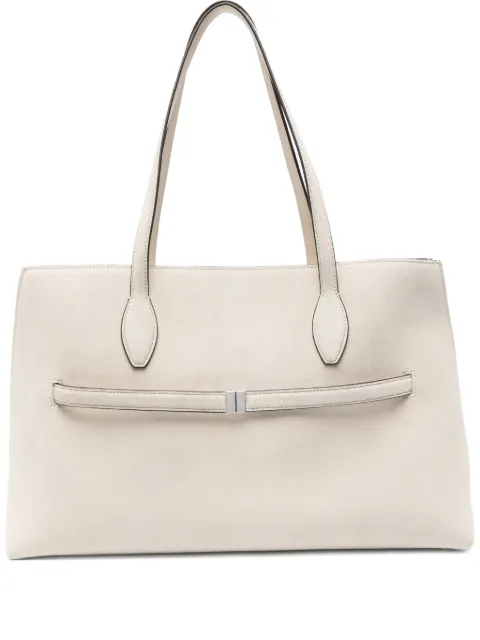 TOTEME large Lounge suede tote bag Neutrals 253WAL0073LE0004087