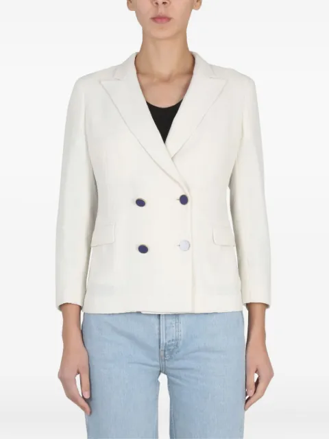 SAULINA Antonella double-breasted jacket White ANTONELLAJE50001