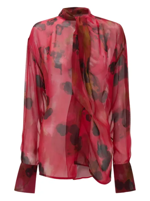 Victoria Beckham floral-print blouse Pink 1325WSH006594B