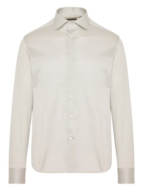 Corneliani longsleeved button-down shirt Grey 26P1122611214