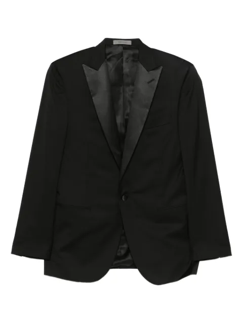 Corneliani peak-lapel suit Black 2672102618150