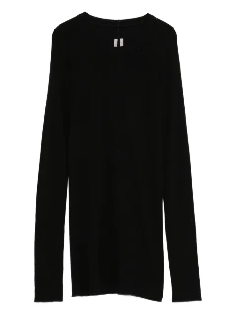 Rick Owens long-sleeve crew-neck t-shirt Black RU02E1250RJR09