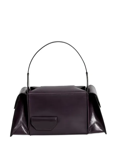 Merryl Tielman Barbara leather shoulder bag Purple BARAUBKEN19A