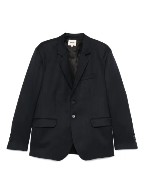 noyoco Clint single-breasted blazer Blue CLINT