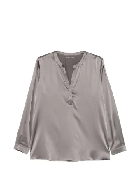 Purotatto V-neck shirt Grey FW200235001