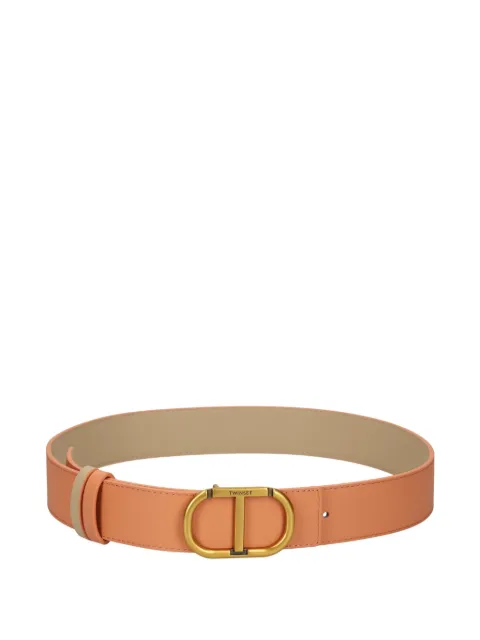 TWINSET reversible leather belt Neutrals 241TO5091