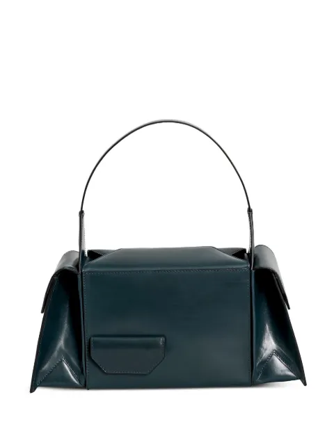 Merryl Tielman Barbara leather shoulder bag Blue BAROCEKEN19A