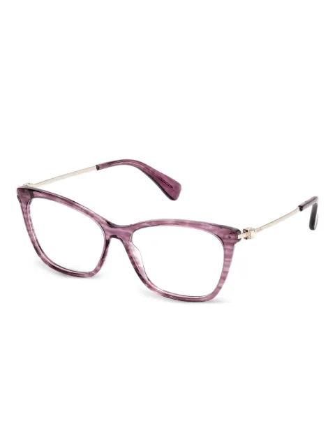 Max Mara Eyewear horn-embellished cat-eye glasses MM5070