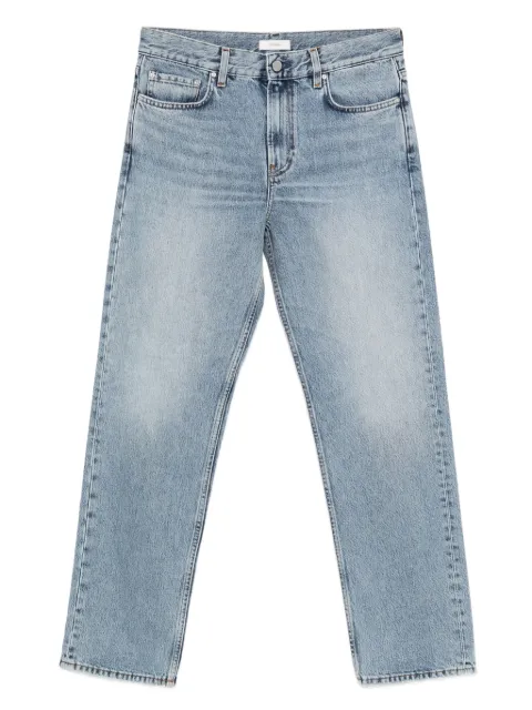TOTEME five-pocket organic-cotton jeans Blue 252WRB0270FB0423305