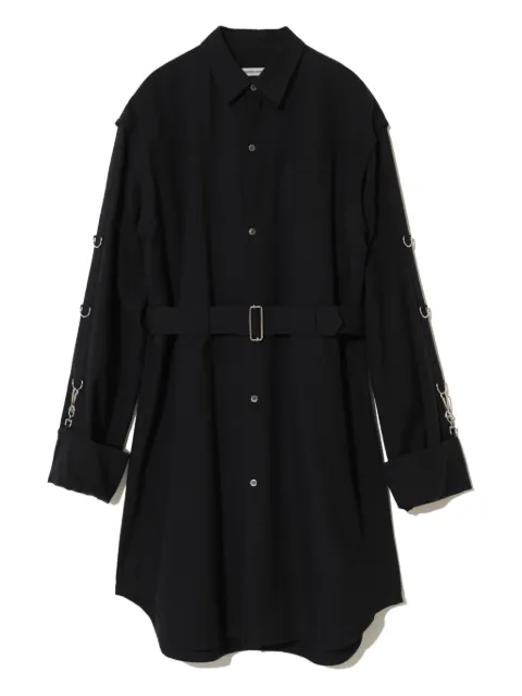 Undercover D-ring belted shirt Black UP2E1402