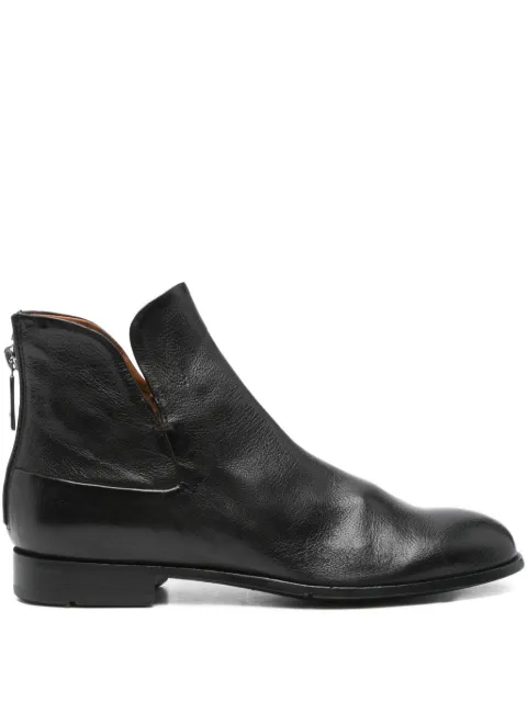 LEMARGO back-zip ankle boots Black DH06A