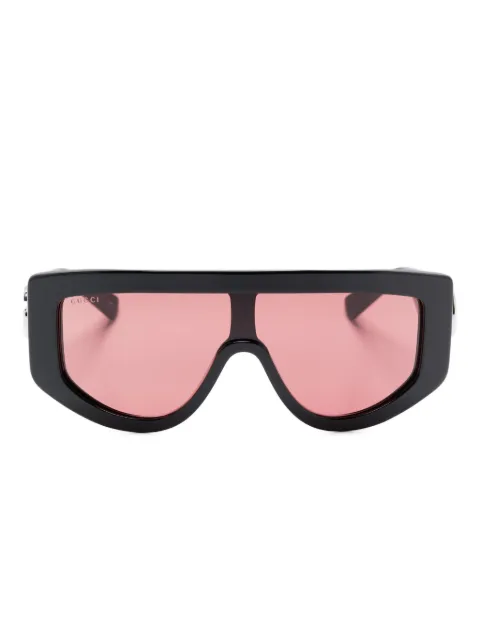 Gucci Eyewear Double G-plaque sunglasses Black GG1950S002