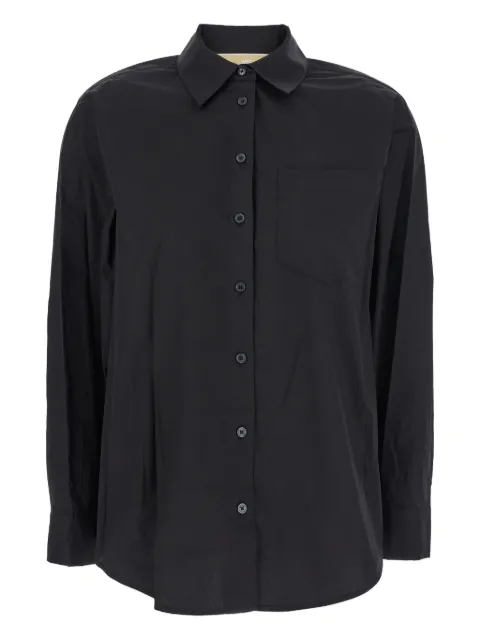 Michael Michael Kors button-down pocket shirt Black MT540TYF4C