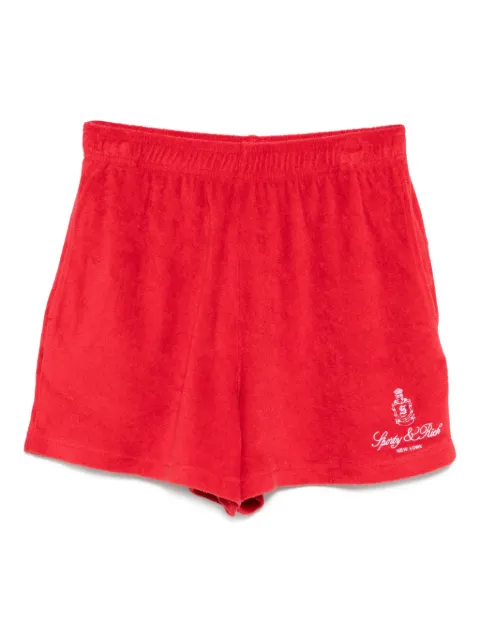 Sporty & Rich Vendome Terry shorts Red SH001602231RE34