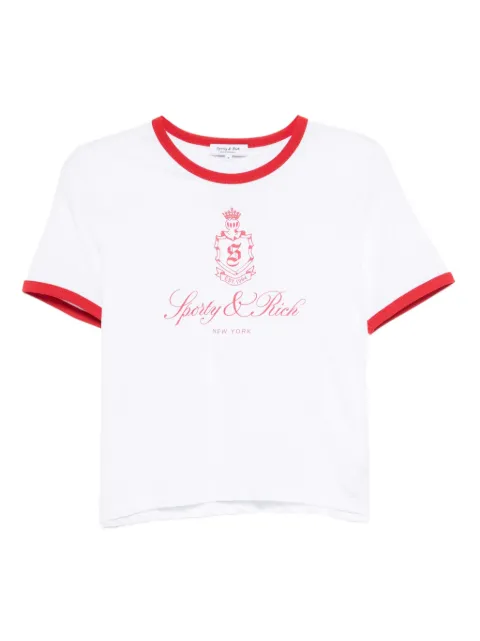 Sporty & Rich Vendome T-shirt White TO073602231WH35