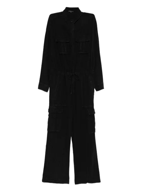 James Perse cargo jumpsuit Black WLVI6959