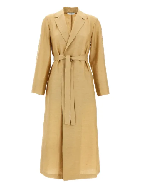 Max Mara Meandro belted coat Neutrals 2511121019600