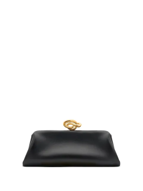 Oscar de la Renta Knot clutch bag Black 00NH187CLFBLK