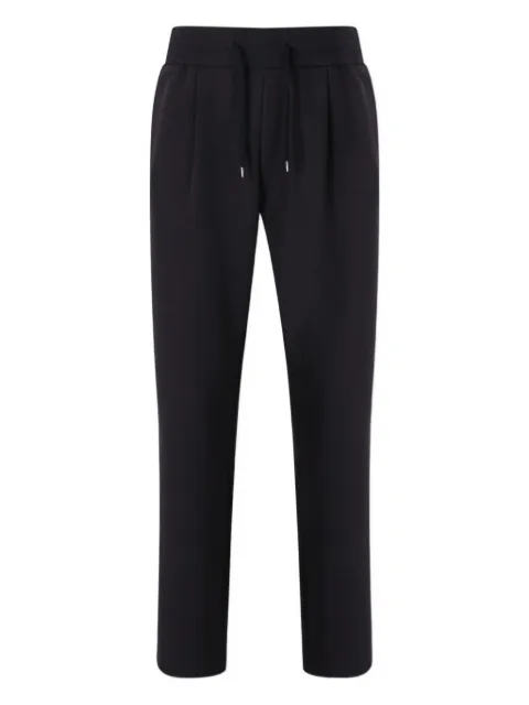 Herno pleat-detailed trousers Blue PT00038UR5210752107