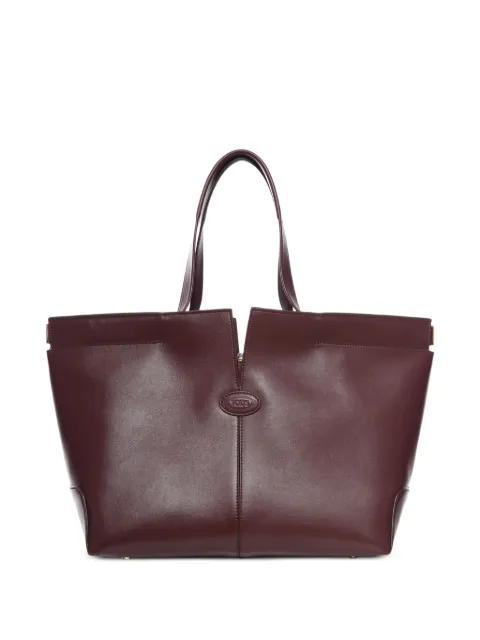 Tod's medium-small leather tote bag Red XBWDBMA0250ROR