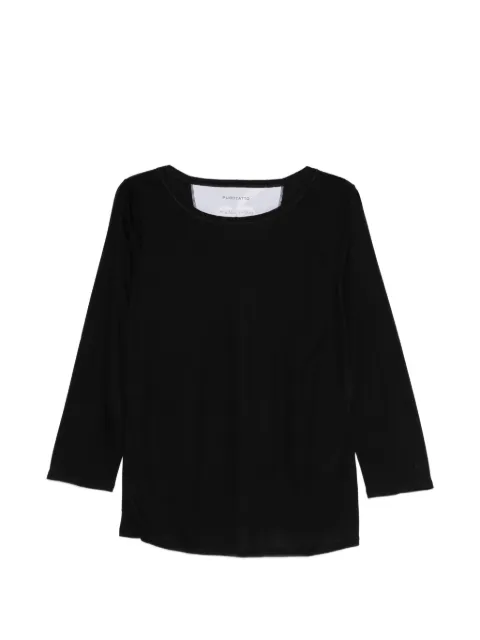 Purotatto long sleeve T-shirt Black SS230181191