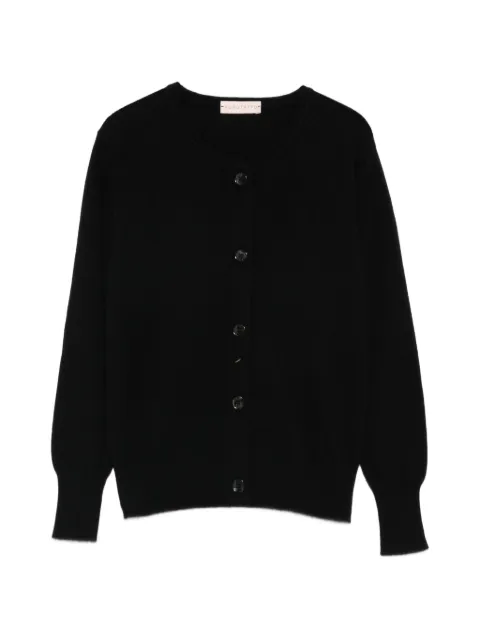Purotatto buttoned cardigan Black FW220262153