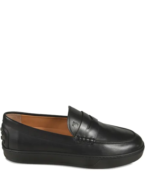 Tod's leather loafers Black XXM04L00640N6M