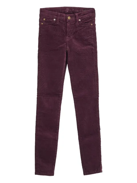 7 For All Mankind corduroy trousers Red 5724
