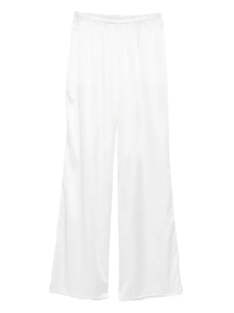 Purotatto satin trousers White SS250283020111LATTE
