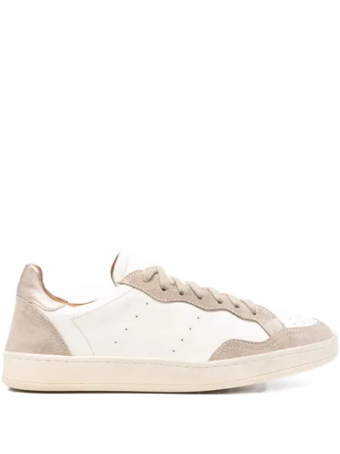 ELIA MAURIZI Gilda leather-panel sneakers Neutrals GILDA
