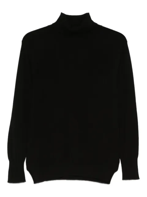 Purotatto roll-neck sweater Black FW240612152030