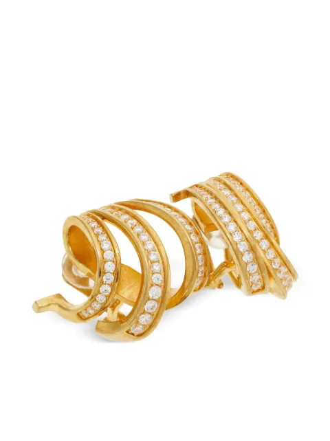 Ferragamo Triple Gancini earrings Gold 788156