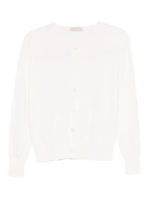 Purotatto buttoned Cardigan Neutrals FW240612153111