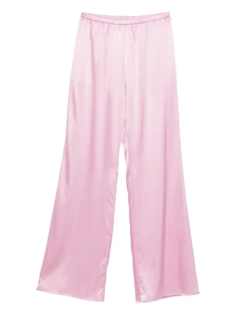 Purotatto elasticated-waistband trousers Pink SS240283020560