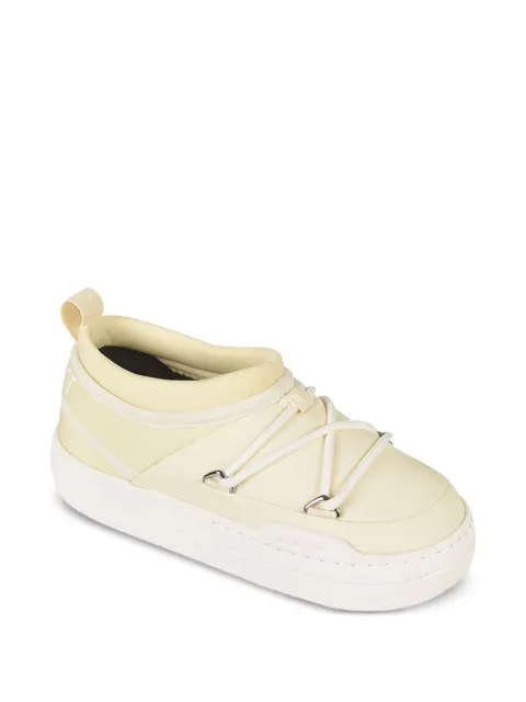 Moon Boot Park Icon lace-up flat sneakers Yellow 80D2470070L002