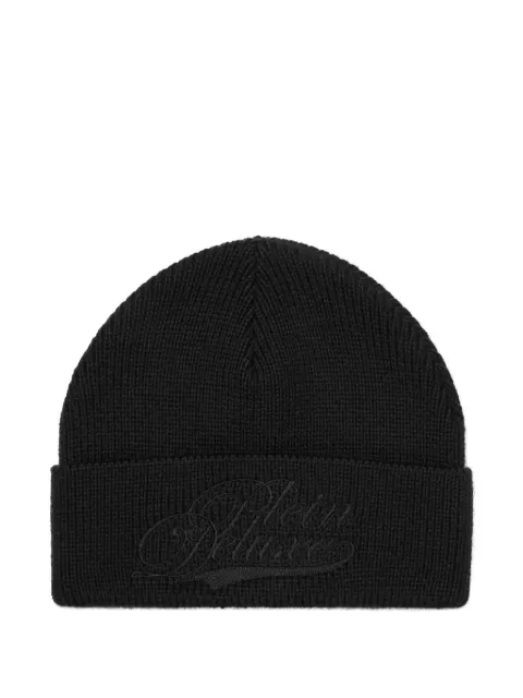 Philipp Plein embroidered beanie Black AAEAUAC0673PTE003N