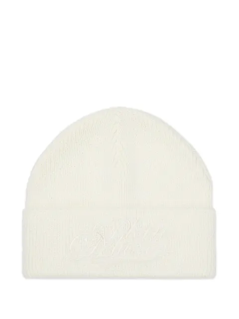 Philipp Plein embroidered beanie White AAEAUAC0673PTE003N