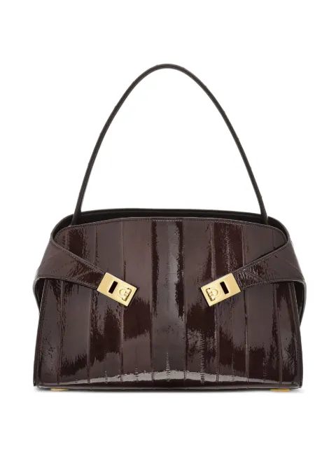 Ferragamo Hug soft shoulder bag M Brown 788631