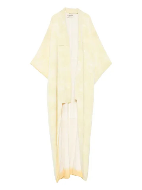 A.N.G.E.L.O. Vintage Cult 1980s tie-dye coat Yellow AN350LL