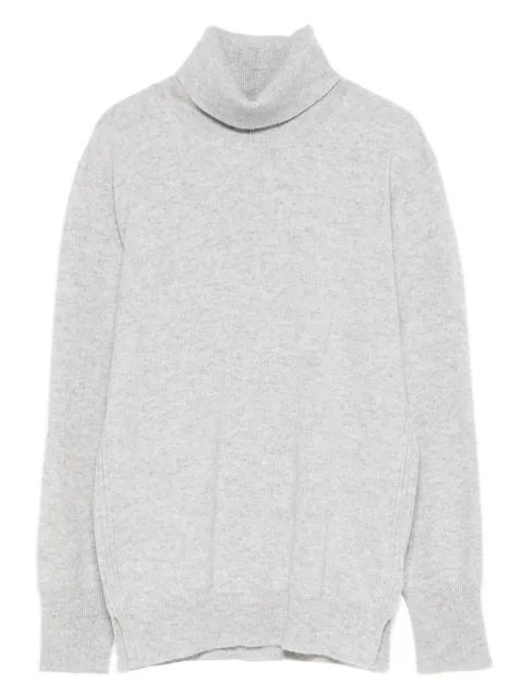 Purotatto roll-neck sweater Grey FW240612153