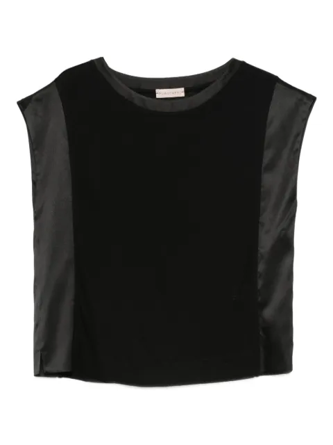 Purotatto round-neck top Black SS240181271