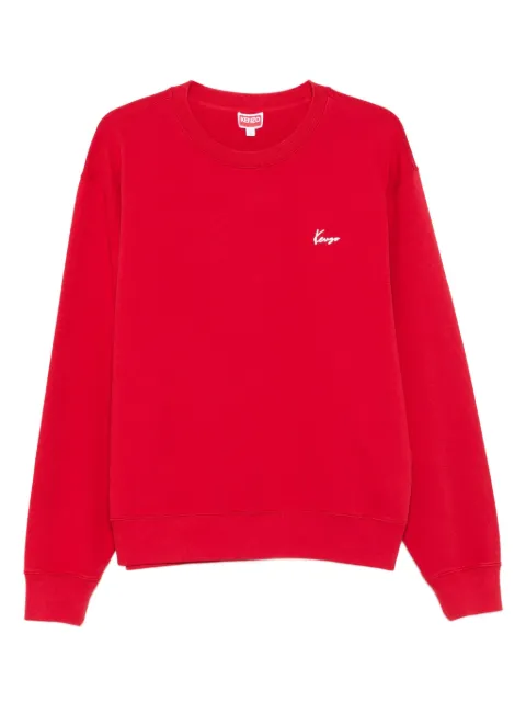 Kenzo floral-print sweatshirt Red FF65SW2594MF